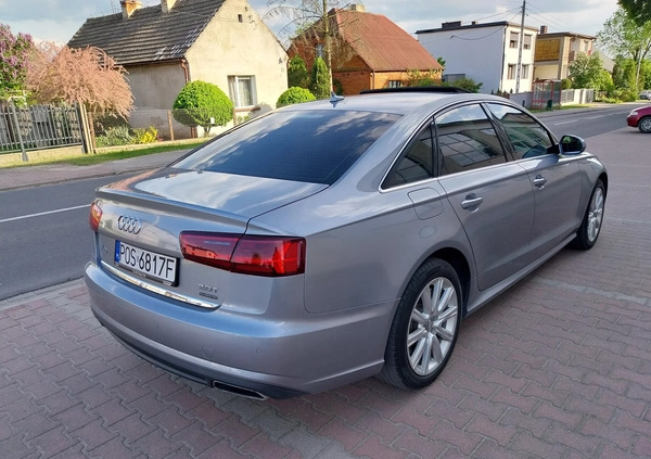 Audi A6 cena 68500 przebieg: 228000, rok produkcji 2016 z Barlinek małe 191